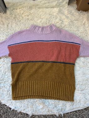 SO Colorblock Sweater